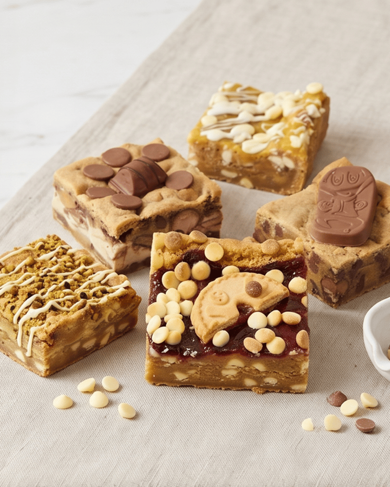 Signature Slices cookie bars from Clever Cookie